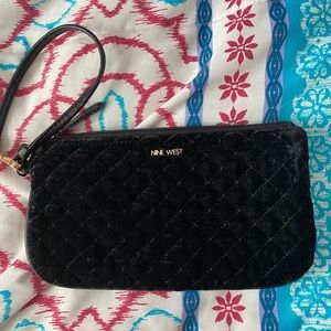 Black Nine West Wristlet